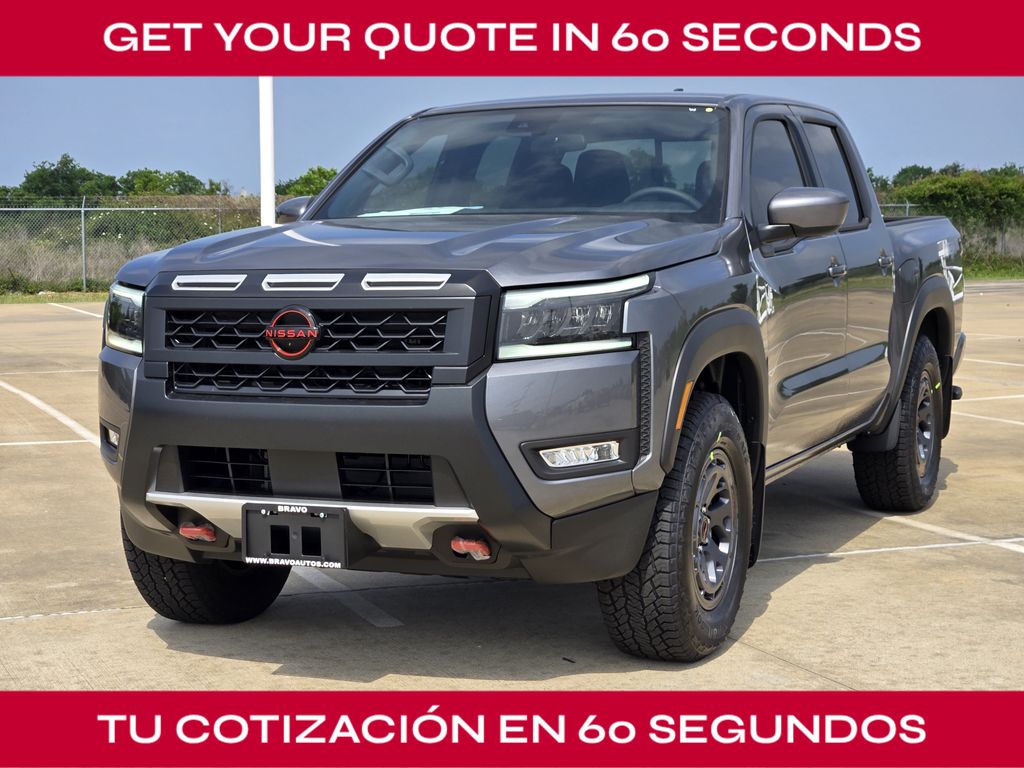 2026 Nissan Frontier PRO-X Gray at Central Houston Nissan