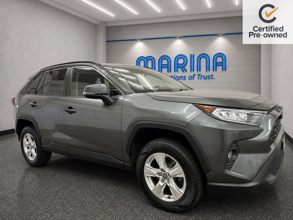 Magnetic Gray Metallic 2021 Toyota RAV4 SUV / Crossover All-Wheel Drive 8-Speed Automatic