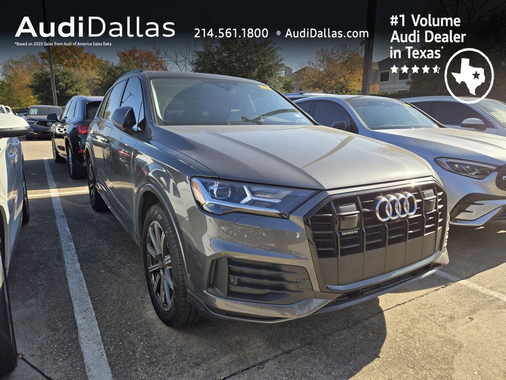 used 2023 Audi Q7 car, priced at $37,681