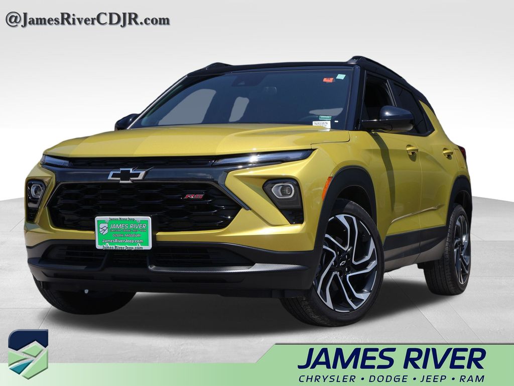 Nitro Yellow Metallic 2025 Chevrolet Trailblazer RS FWD SUV / Crossover Front-Wheel Drive Continuously Variable Transmission