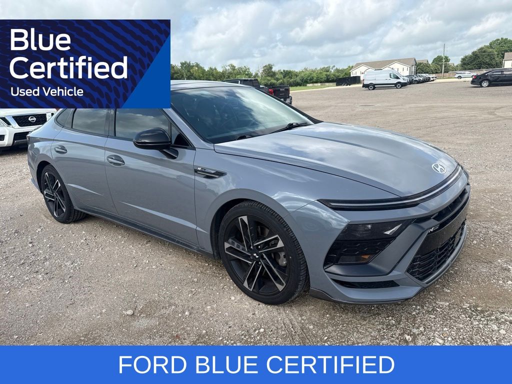 2024 Hyundai Sonata N Line Blue at DeMontrond Mazda