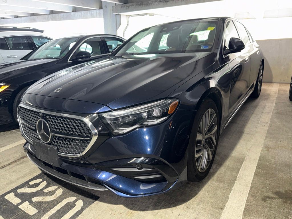 Nautical Blue Metallic 2026 Mercedes-Benz E-Class Sedan All-Wheel Drive 9-Speed Automatic