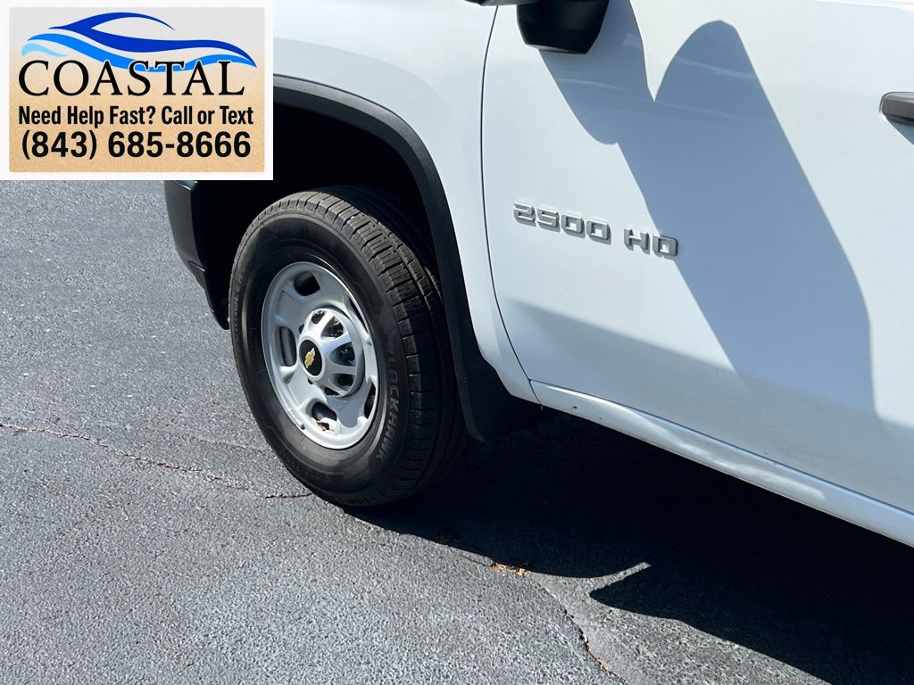 2022 Chevrolet Silverado 2500HD Work Truck White at Coastal Chevrolet Cadillac