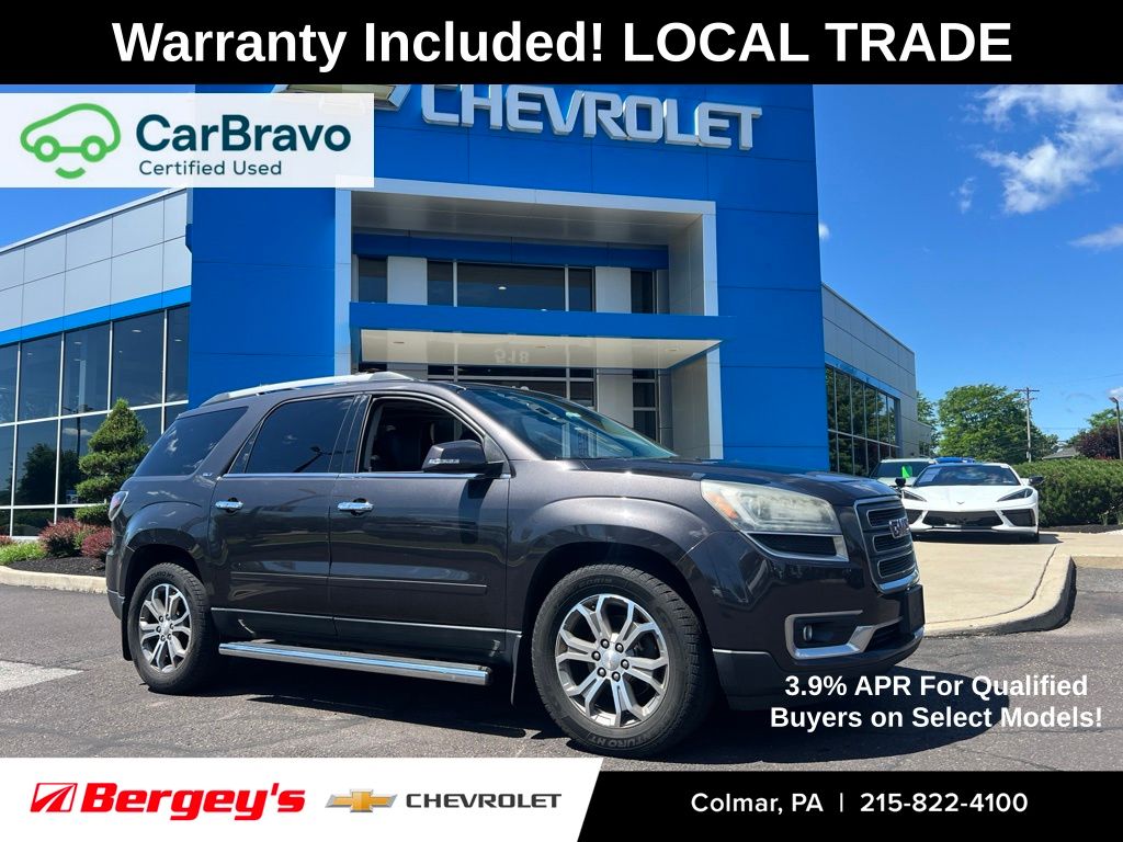 Gray (Iridium Metallic) 2015 GMC Acadia SUV / Crossover Front-Wheel Drive 6-Speed Automatic