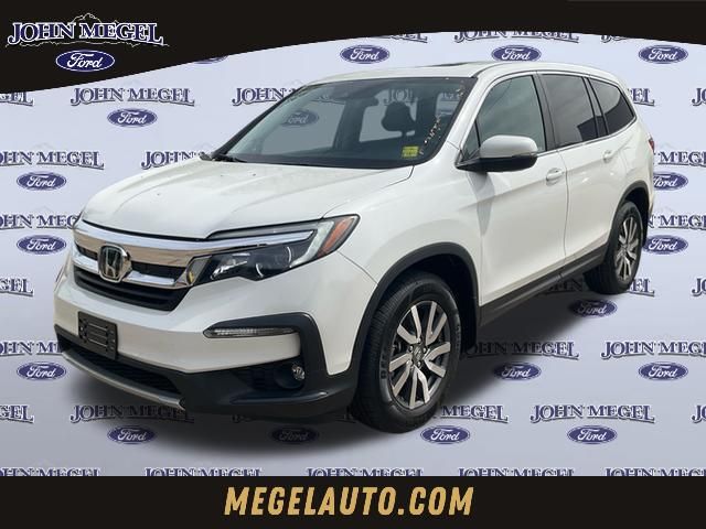 White 2022 Honda Pilot EX-L AWD SUV / Crossover All-Wheel Drive 9-Speed Automatic