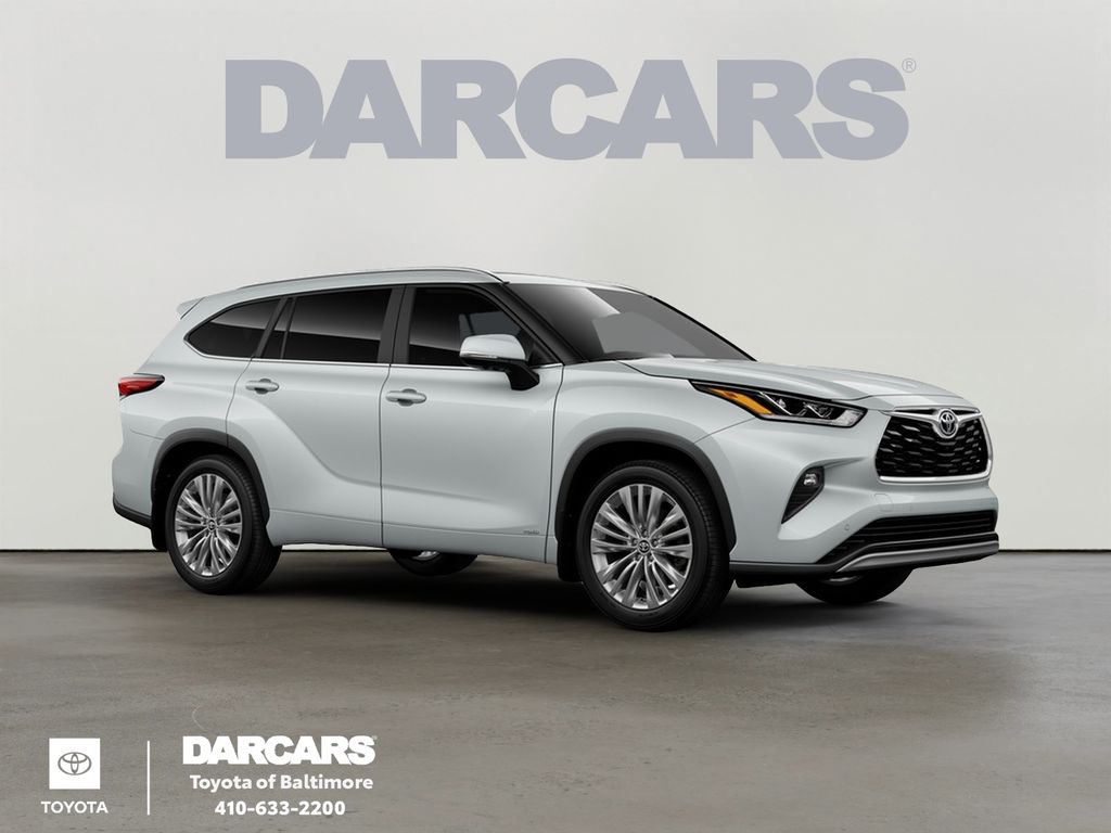 White (Wind Chill Pearl) 2026 Toyota Highlander Hybrid Platinum AWD SUV / Crossover All-Wheel Drive Continuously Variable Transmission