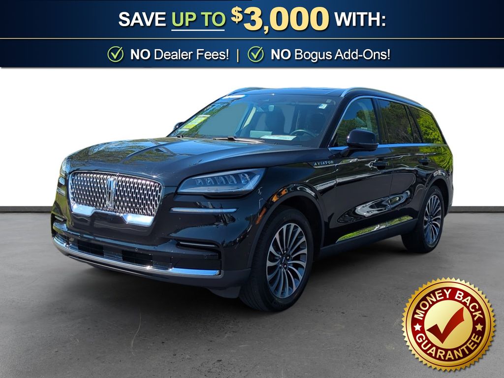 Infinite Black Metallic Clearcoat 2024 Lincoln Aviator Reserve RWD SUV / Crossover Rear-Wheel Drive Automatic