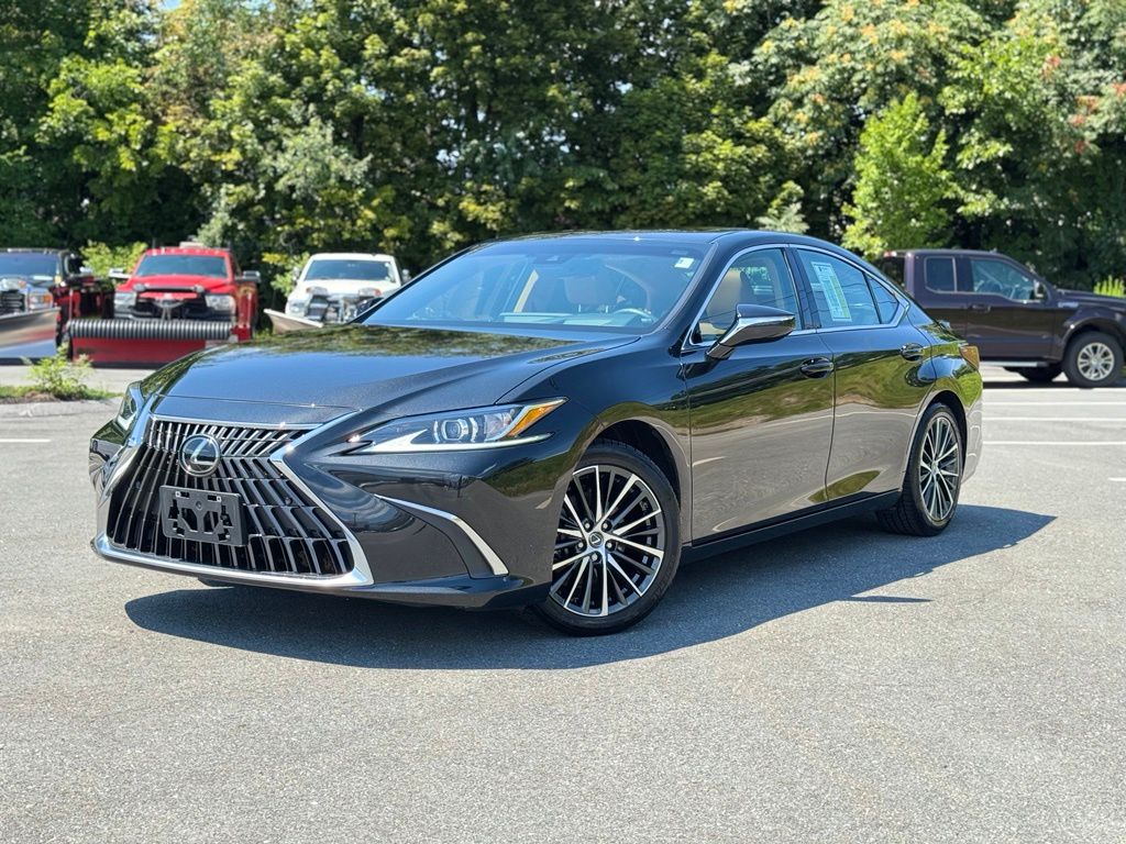 Black (Caviar) 2024 Lexus ES Sedan Front-Wheel Drive 8-Speed Automatic