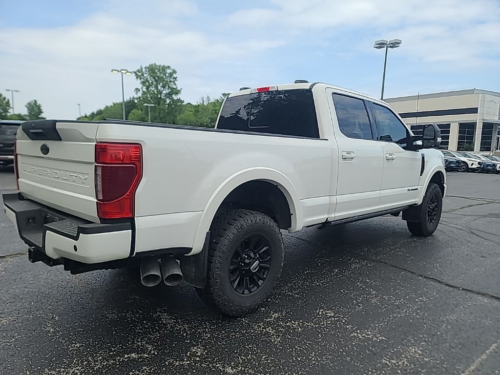 Certified Used 2022 Star White Metallic Tri-Coat Ford Lariat image 6