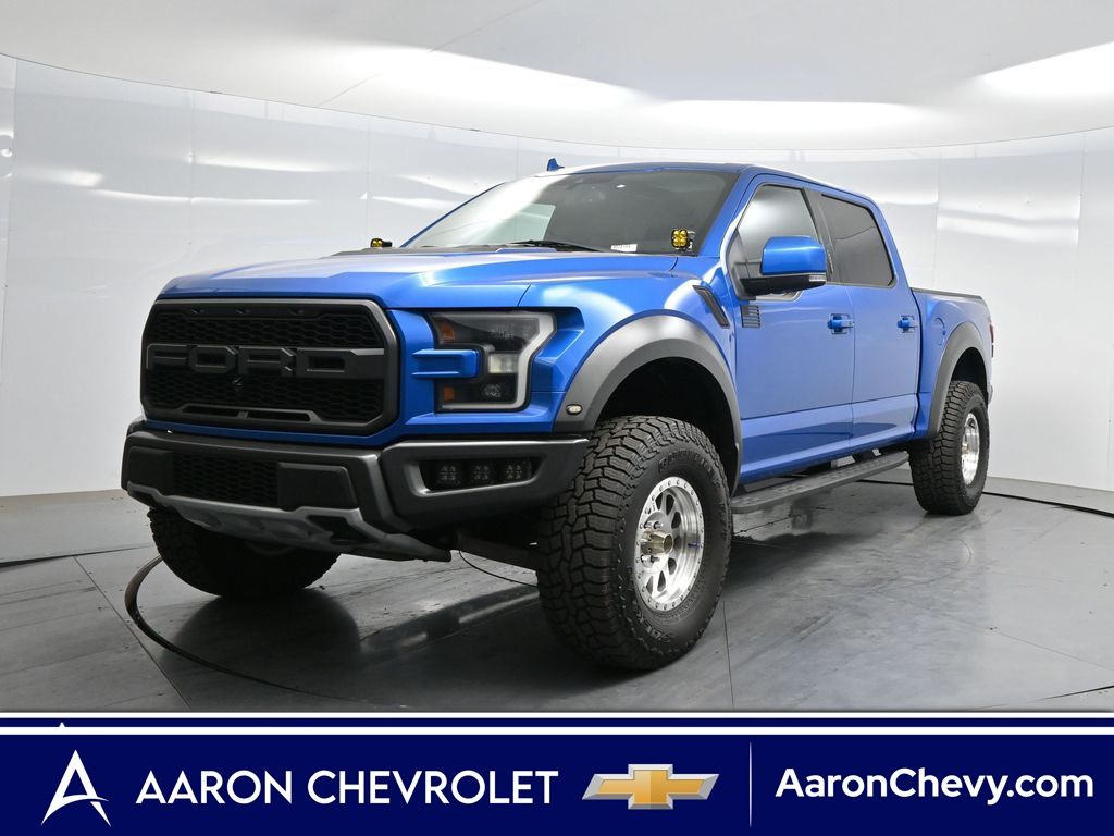 Blue Metallic 2020 Ford F-150 Pickup Truck Four-Wheel Drive Automatic