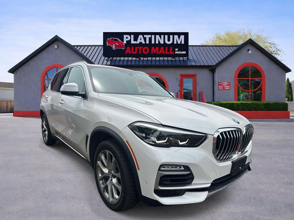 Mineral White Metallic 2020 BMW X5 SUV / Crossover All-Wheel Drive 8-Speed Automatic