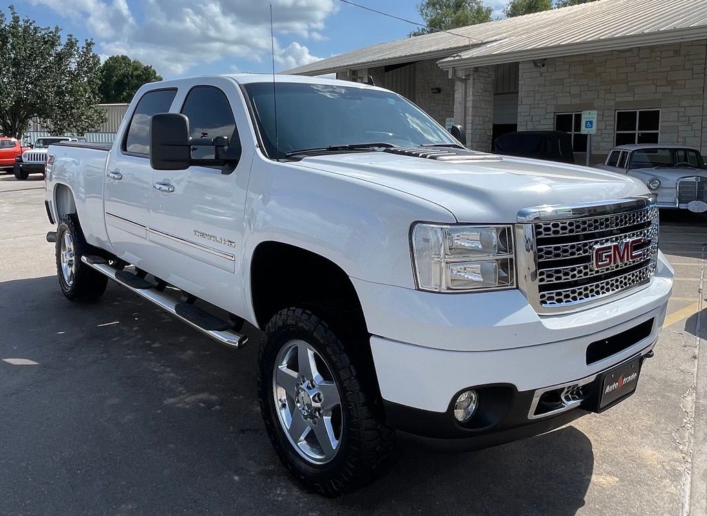 2014 GMC Sierra 2500HD Denali White at Classic Chevrolet Galveston