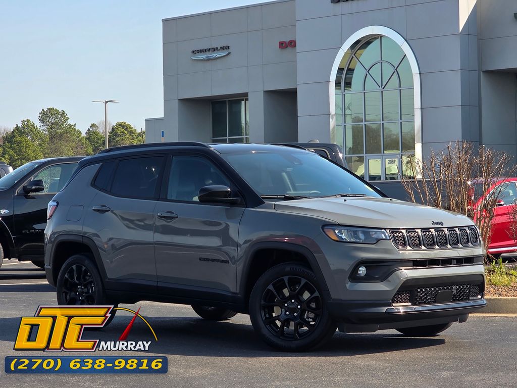 Sting-Gray Clearcoat 2023 Jeep Compass Altitude 4WD SUV / Crossover Four-Wheel Drive 8-Speed Automatic