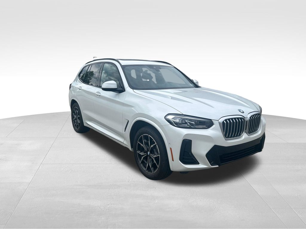 2023 BMW X3 xDrive30i White at Klick Lewis Buick Chevrolet