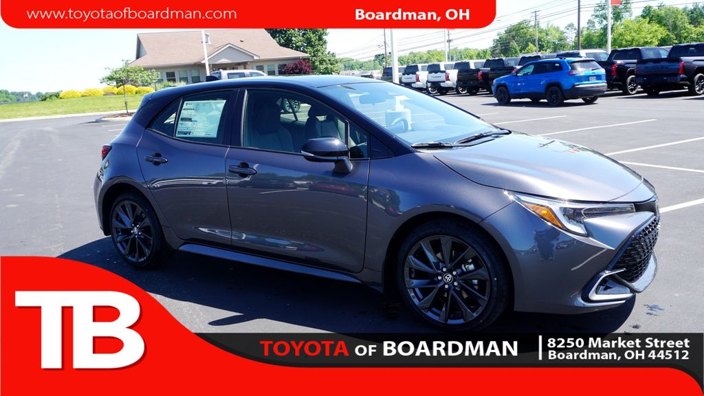 Magnetic Gray 2026 Toyota Corolla Hatchback XSE FWD Hatchback Front-Wheel Drive Continuously Variable Transmission