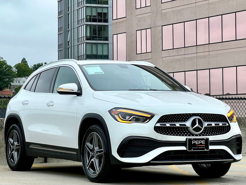 Polar White 2023 Mercedes-Benz GLA SUV / Crossover All-Wheel Drive 8-Speed Dual Clutch