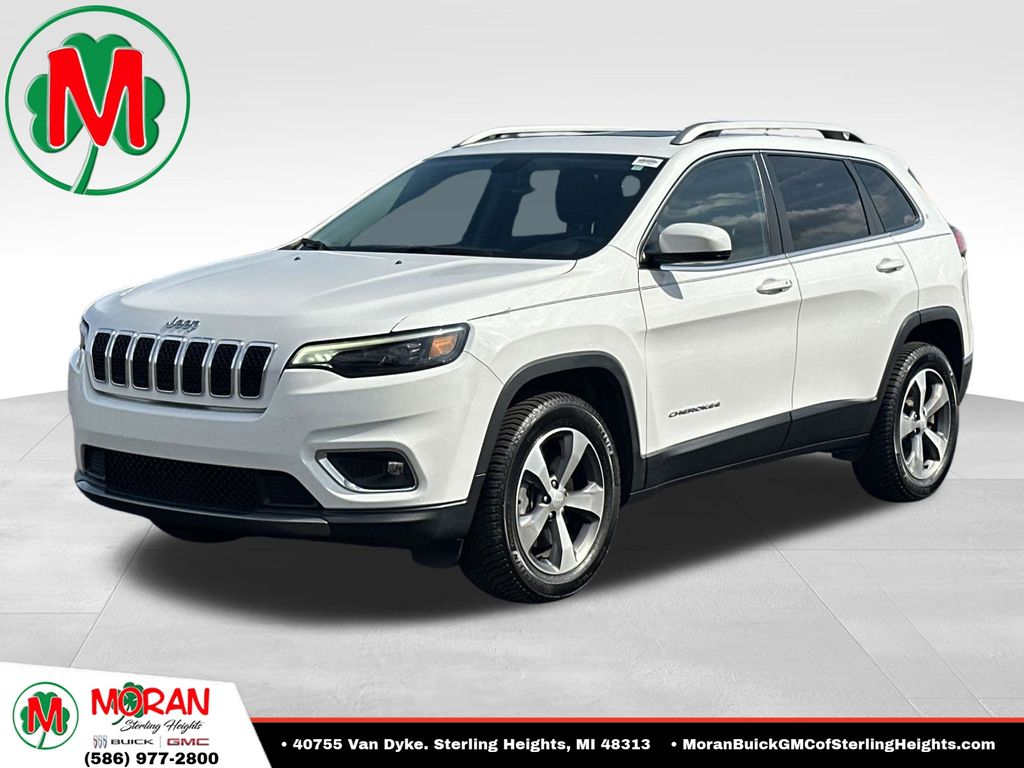 Bright White Clearcoat 2020 Jeep Cherokee SUV / Crossover Four-Wheel Drive 9-Speed Automatic