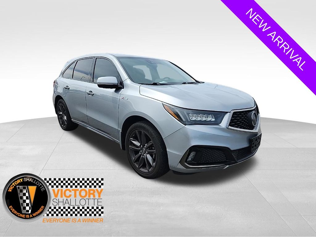 White 2020 Acura MDX SH-AWD with Technology and A-SPEC Package SUV / Crossover All-Wheel Drive 9-Speed Automatic