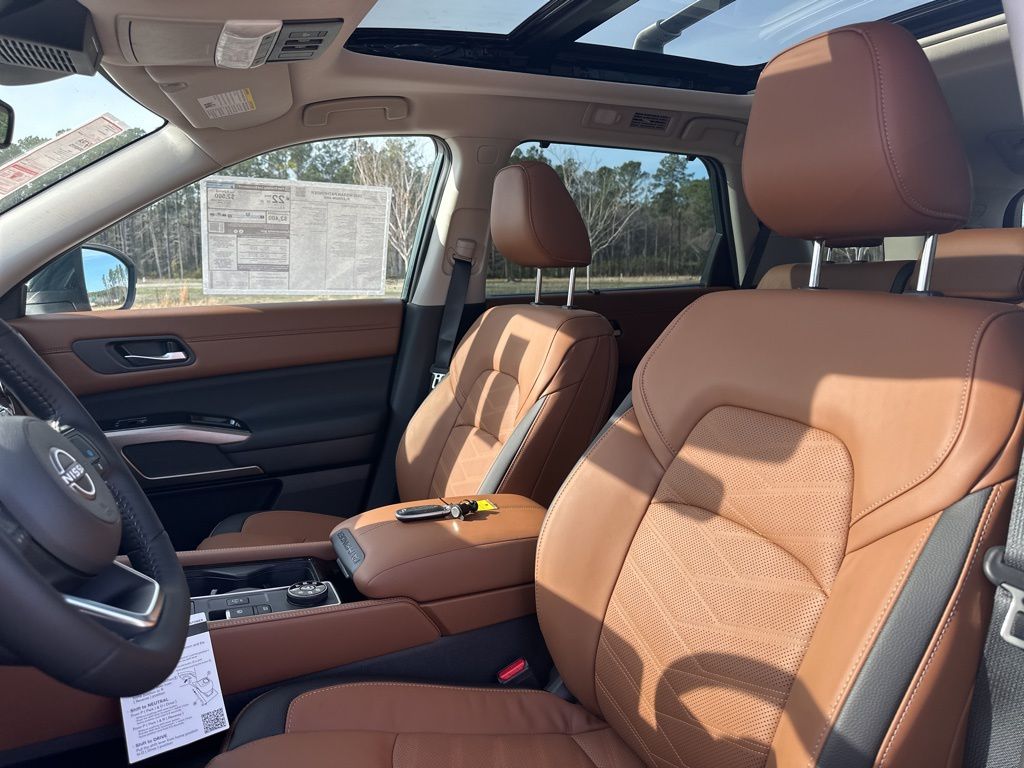 2025 Obsidian Green Pearl Nissan Pathfinder Platinum 4X4 SUV