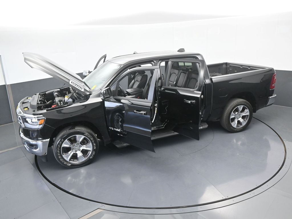 Used 2023 Diamond Black Crystal Pearlcoat Ram Laramie image 72