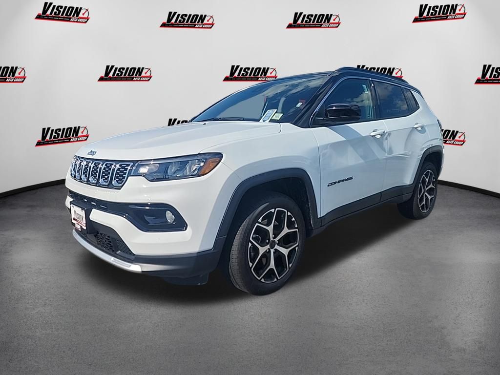 Bright White Clearcoat 2026 Jeep Compass SUV / Crossover Four-Wheel Drive 8-Speed Automatic