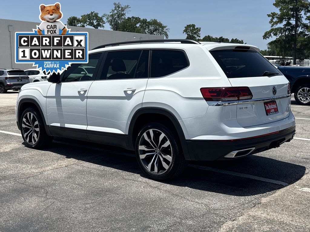 2022 Volkswagen Atlas 3.6L V6 SE w/Technology White at Bayway Cadillac of The Woodlands