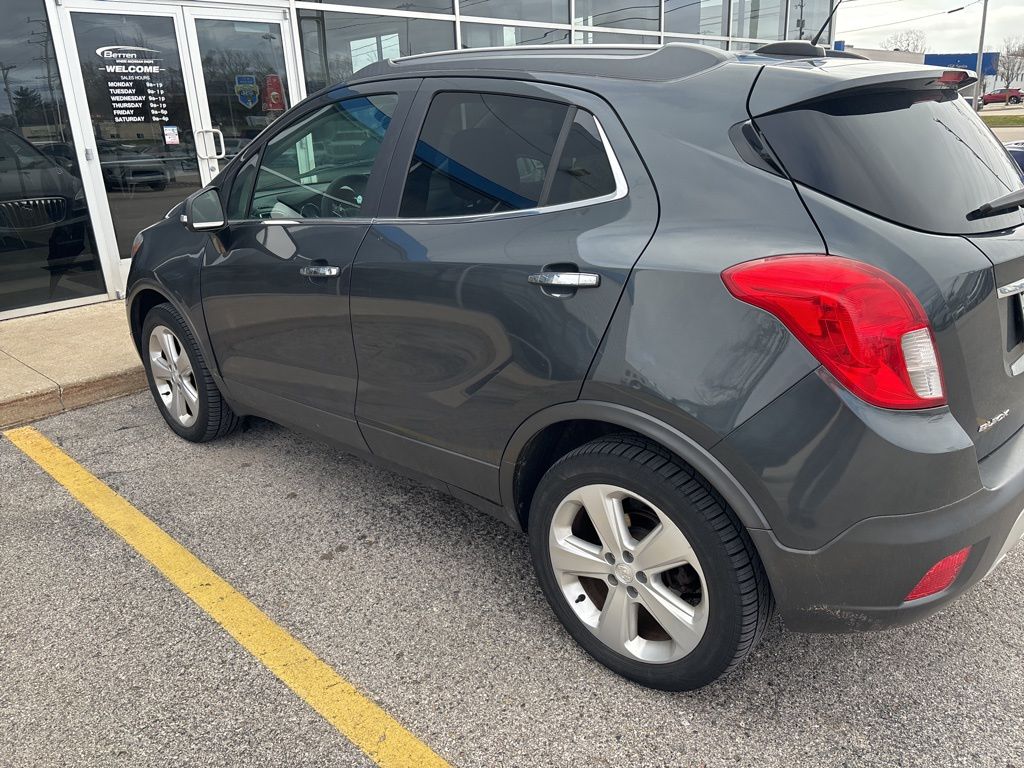 Graphite Gray Metallic 2016 Buick Encore Convenience AWD SUV / Crossover All-Wheel Drive 6-Speed Automatic Overdrive