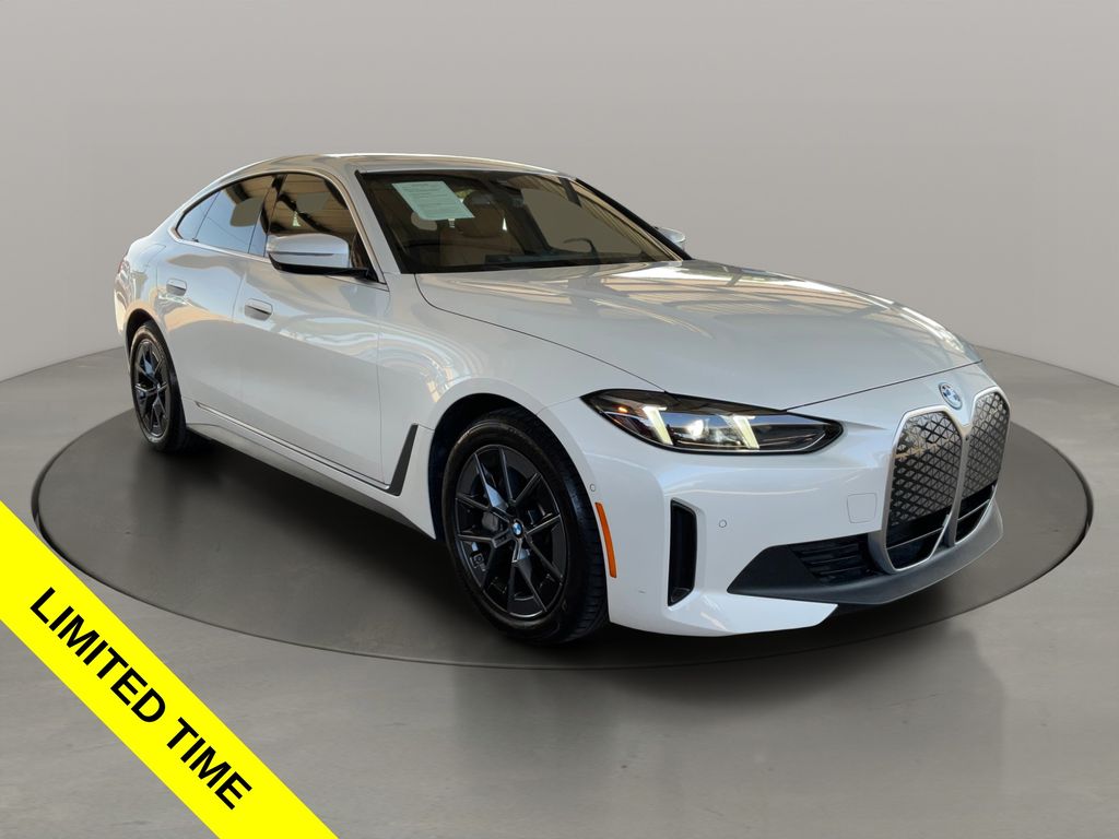 Mineral White Metallic 2025 BMW i4 Sedan Rear-Wheel Drive Automatic