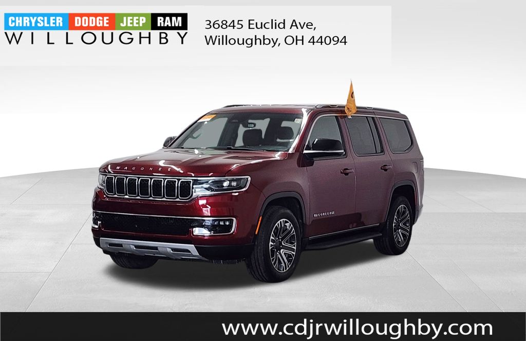 Velvet Red Pearlcoat 2024 Jeep Wagoneer Series II RWD SUV / Crossover 4X2 8-Speed Automatic
