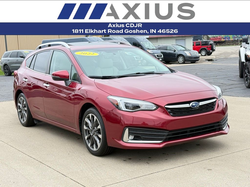Crimson Red Pearl 2022 Subaru Impreza Limited Wagon AWD Wagon All-Wheel Drive Continuously Variable Transmission