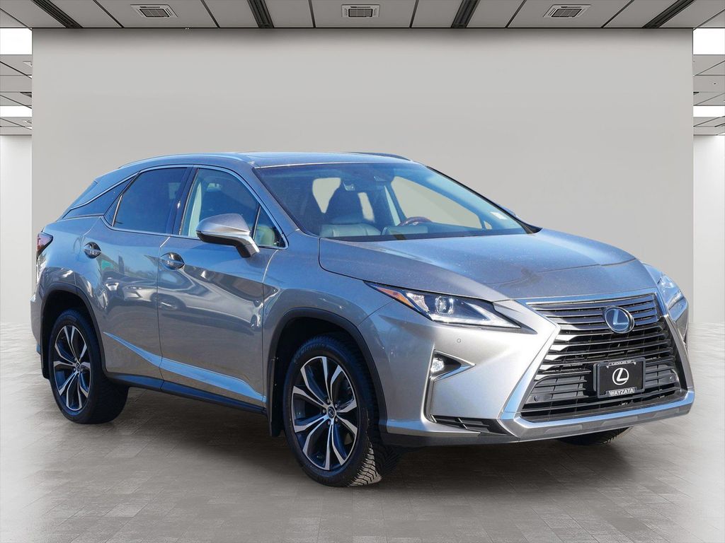 Silver Lining Metallic 2019 Lexus RX 350 AWD SUV / Crossover All-Wheel Drive 8-Speed Automatic