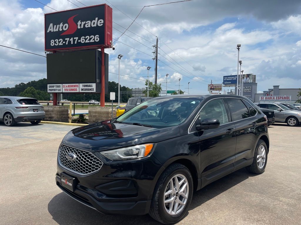2023 Ford Edge SEL Black at DeMontrond Ford
