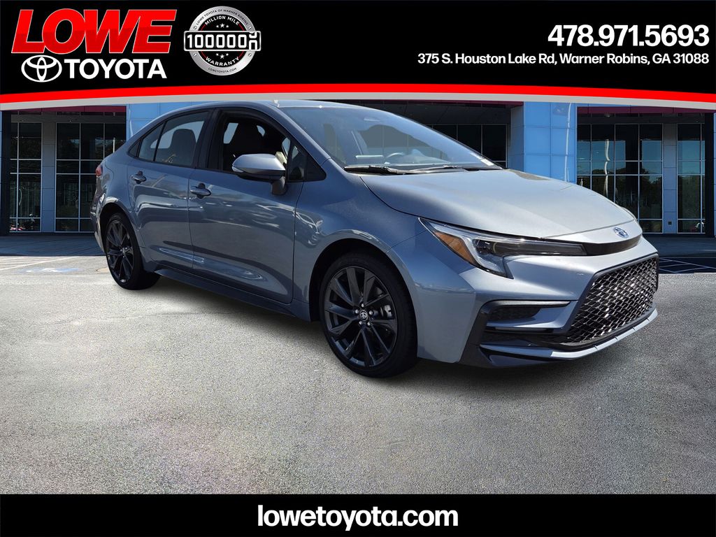 Celestite 2025 Toyota Corolla Hybrid SE FWD Sedan Front-Wheel Drive Continuously Variable Transmission