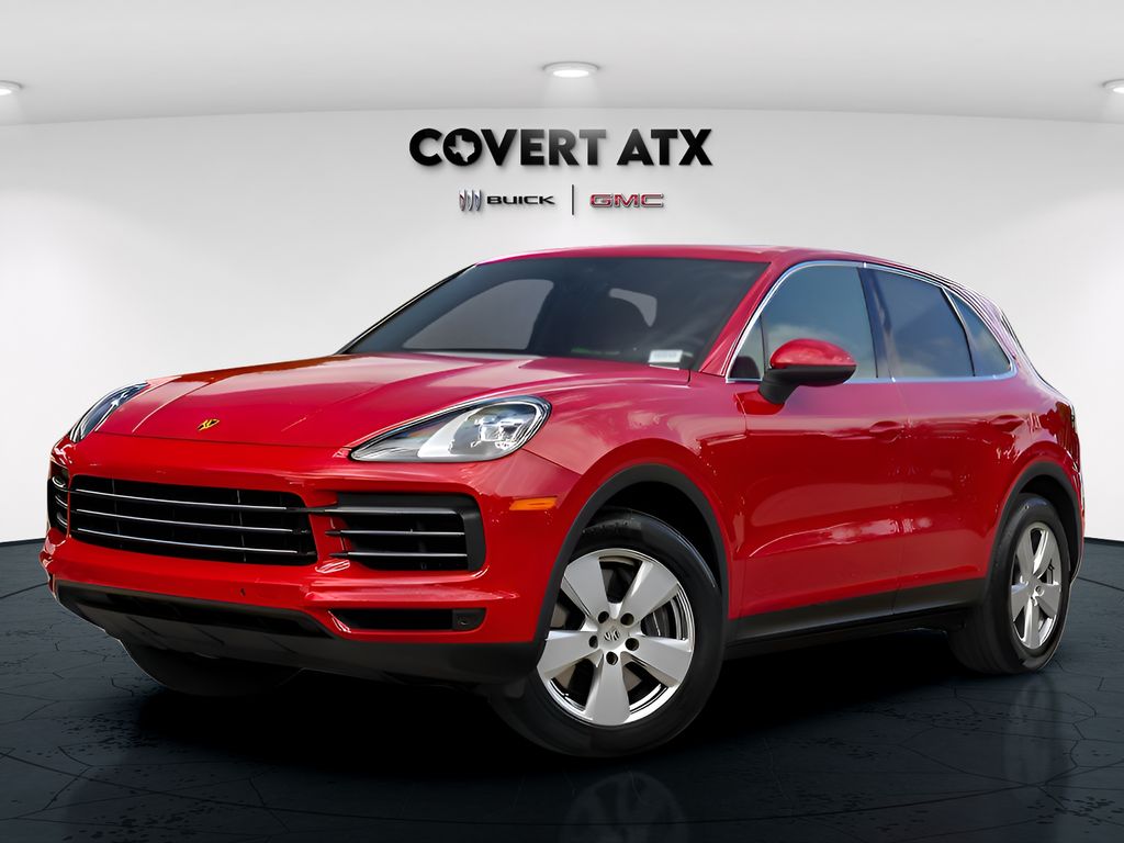 Carmine Red 2021 Porsche Cayenne SUV / Crossover All-Wheel Drive 8-Speed Automatic
