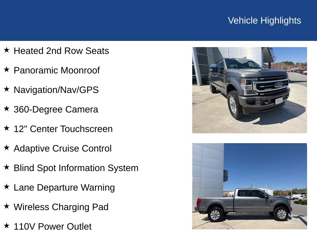2022 Ford F-250 Super Duty Platinum