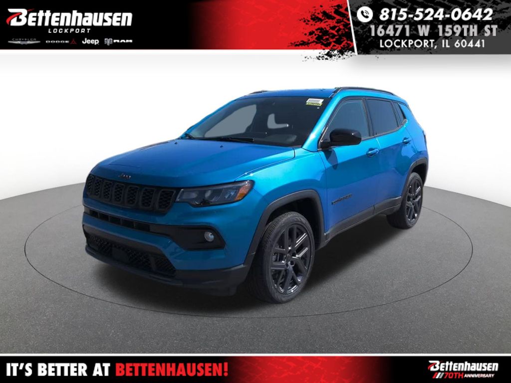 Blue Pearl 2026 Jeep Compass SUV / Crossover Four-Wheel Drive 8-Speed Automatic