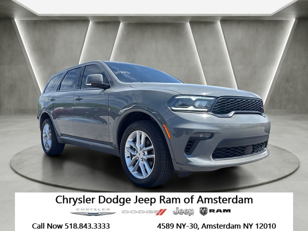 Destroyer Gray Clearcoat 2022 Dodge Durango GT Plus AWD SUV / Crossover All-Wheel Drive 8-Speed Automatic