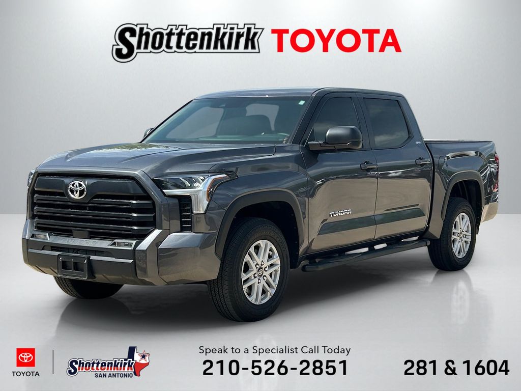 Magnetic Gray Metallic 2025 Toyota Tundra Pickup Truck Four-Wheel Drive Automatic
