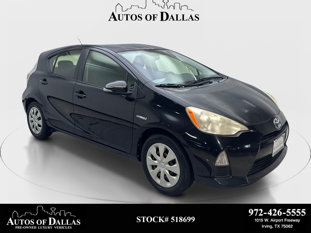 Black Sand Pearl 2012 Toyota Prius c Hatchback Front-Wheel Drive Continuously Variable Transmission