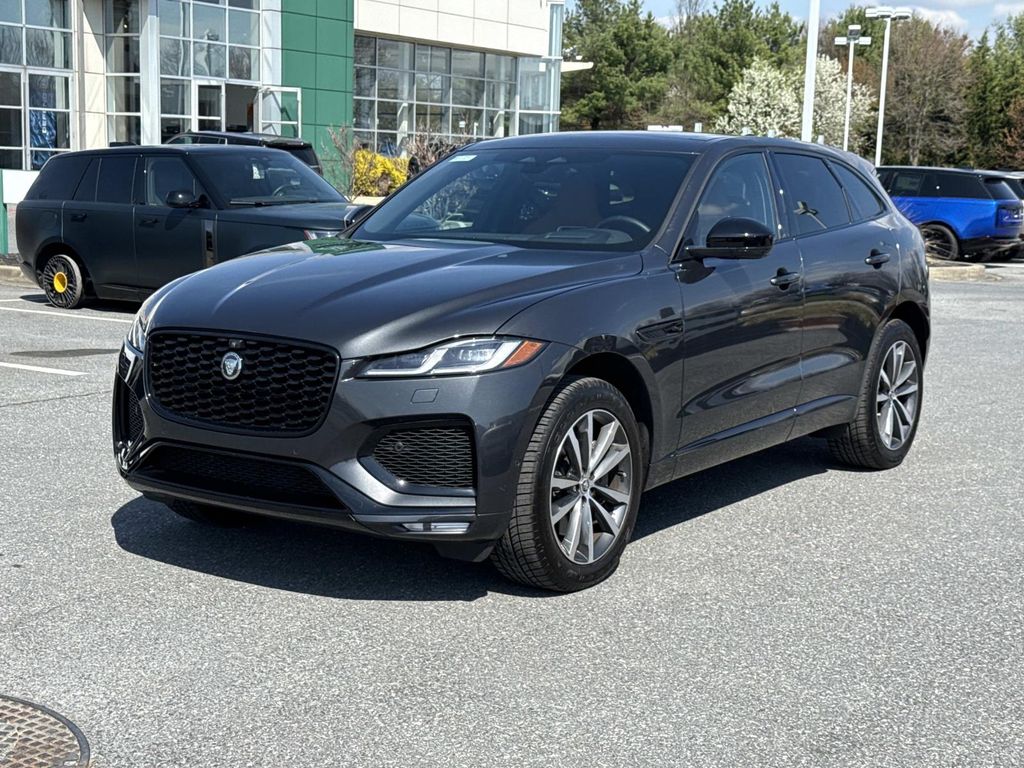 Gray (Carpathian Grey Prem Met) 2026 Jaguar F-PACE P400 R-Dynamic S AWD SUV / Crossover All-Wheel Drive 8-Speed Automatic