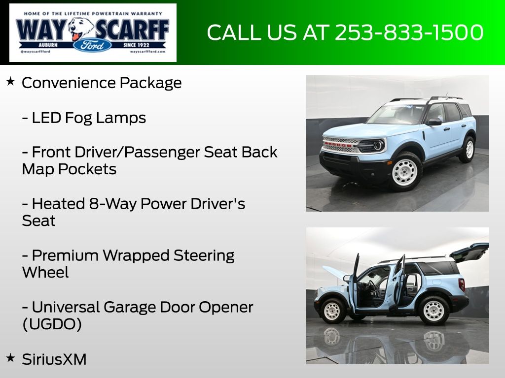 2025 Ford Bronco Sport Heritage