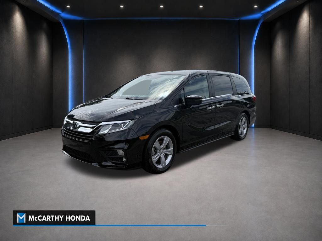 Black 2020 Honda Odyssey Minivan Front-Wheel Drive Automatic