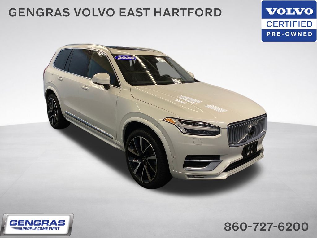 Crystal White Pearl 2025 Volvo XC90 SUV / Crossover All-Wheel Drive Automatic