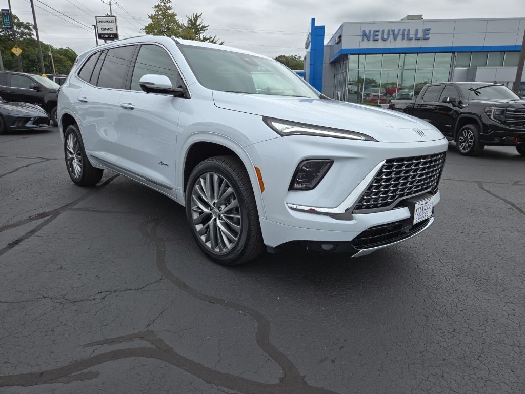 Iridescent White Tricoat 2026 Buick Enclave SUV / Crossover Four-Wheel Drive 8-Speed Automatic
