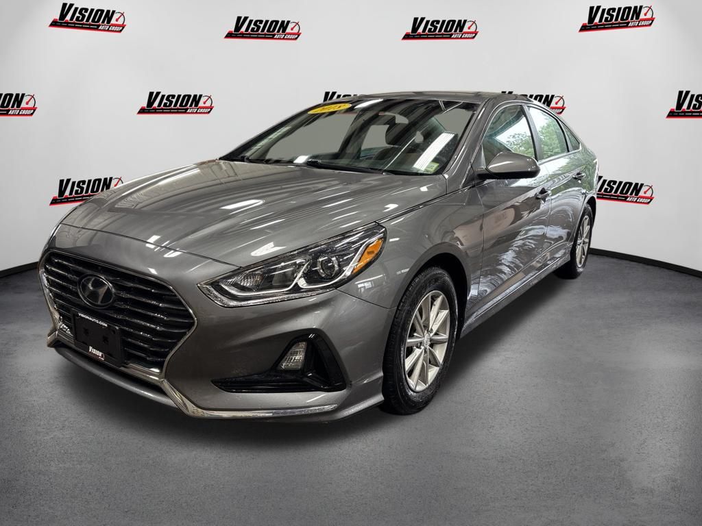Machine Gray 2018 Hyundai Sonata Sedan Front-Wheel Drive 6-Speed Automatic