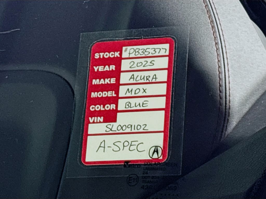 2025 Acura MDX A-Spec