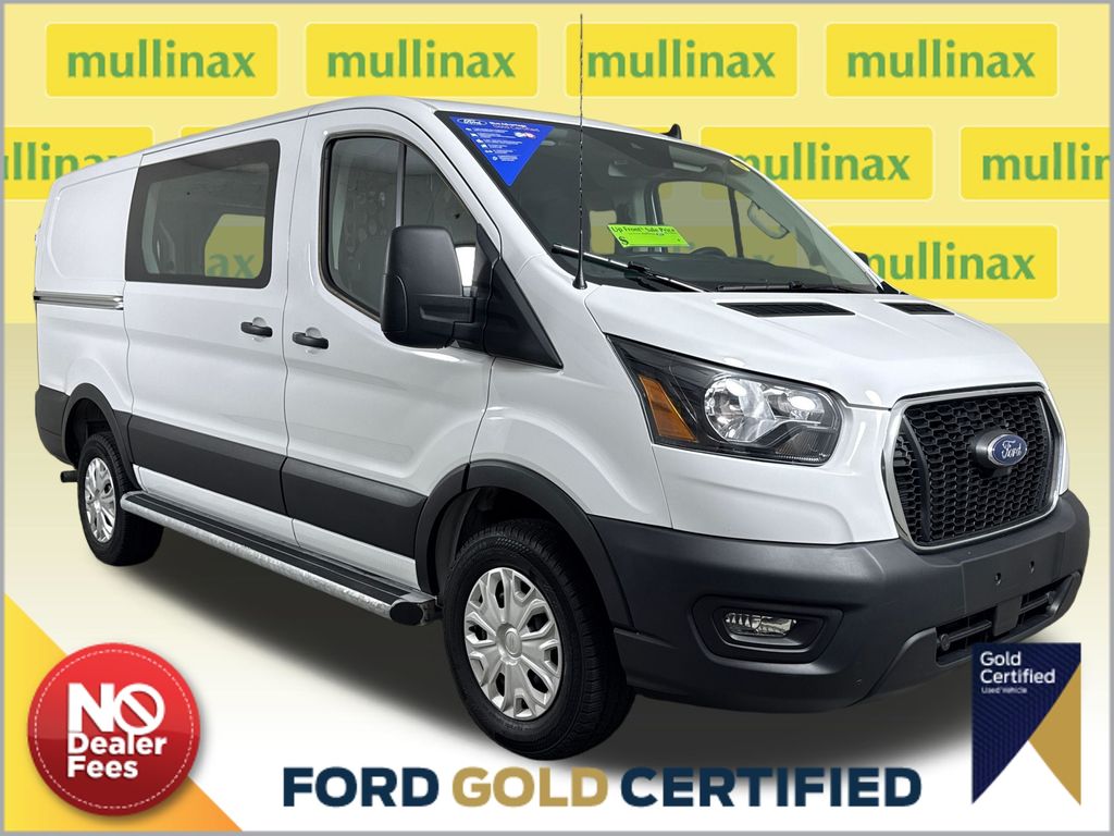 Oxford White 2025 Ford Transit Cargo Van Rear-Wheel Drive 