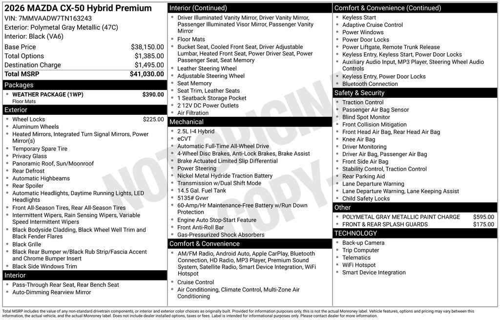 Thumbnail: 2026 Mazda CX-50 - 4
