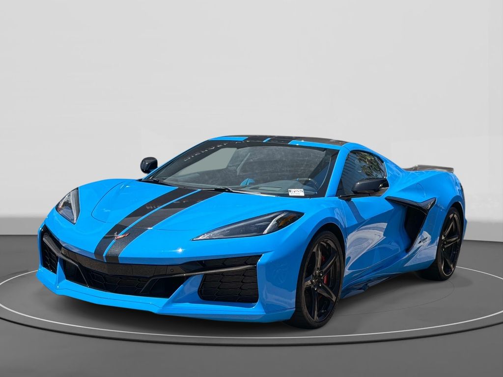 Rapid Blue 2023 Chevrolet Corvette Z06 3LZ Coupe RWD Coupe Rear-Wheel Drive 8-Speed Dual Clutch