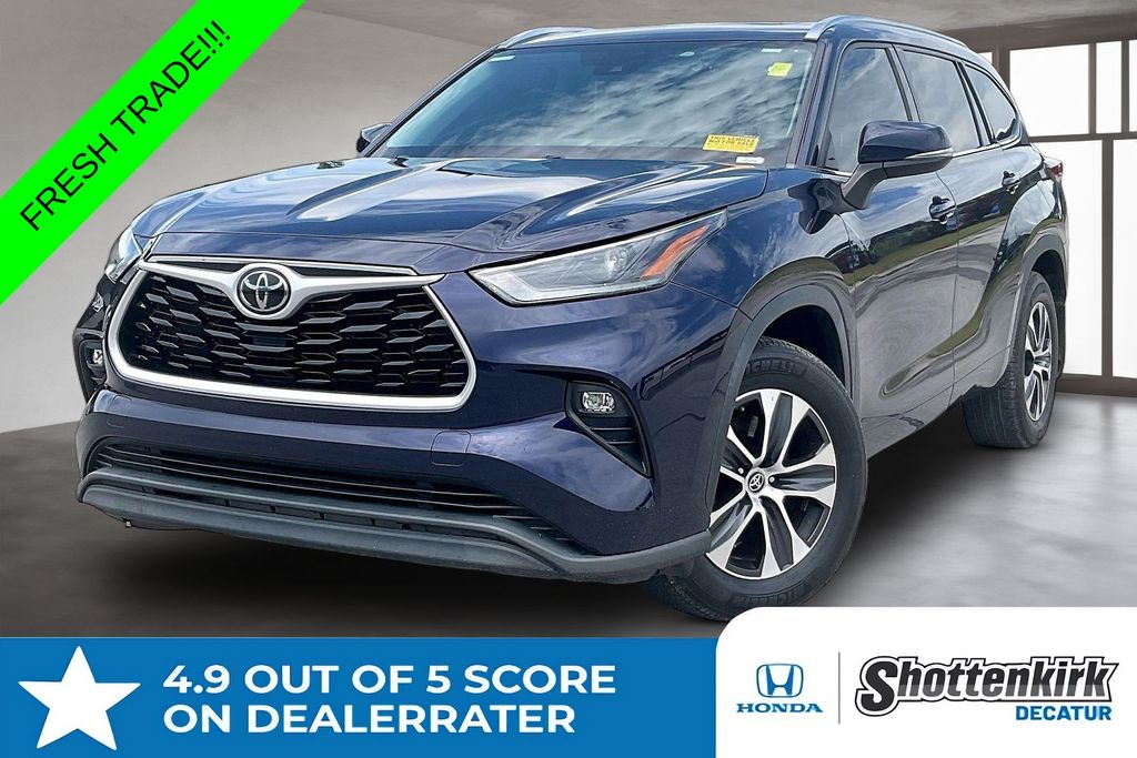 Blueprint 2021 Toyota Highlander SUV / Crossover All-Wheel Drive 8-Speed Automatic